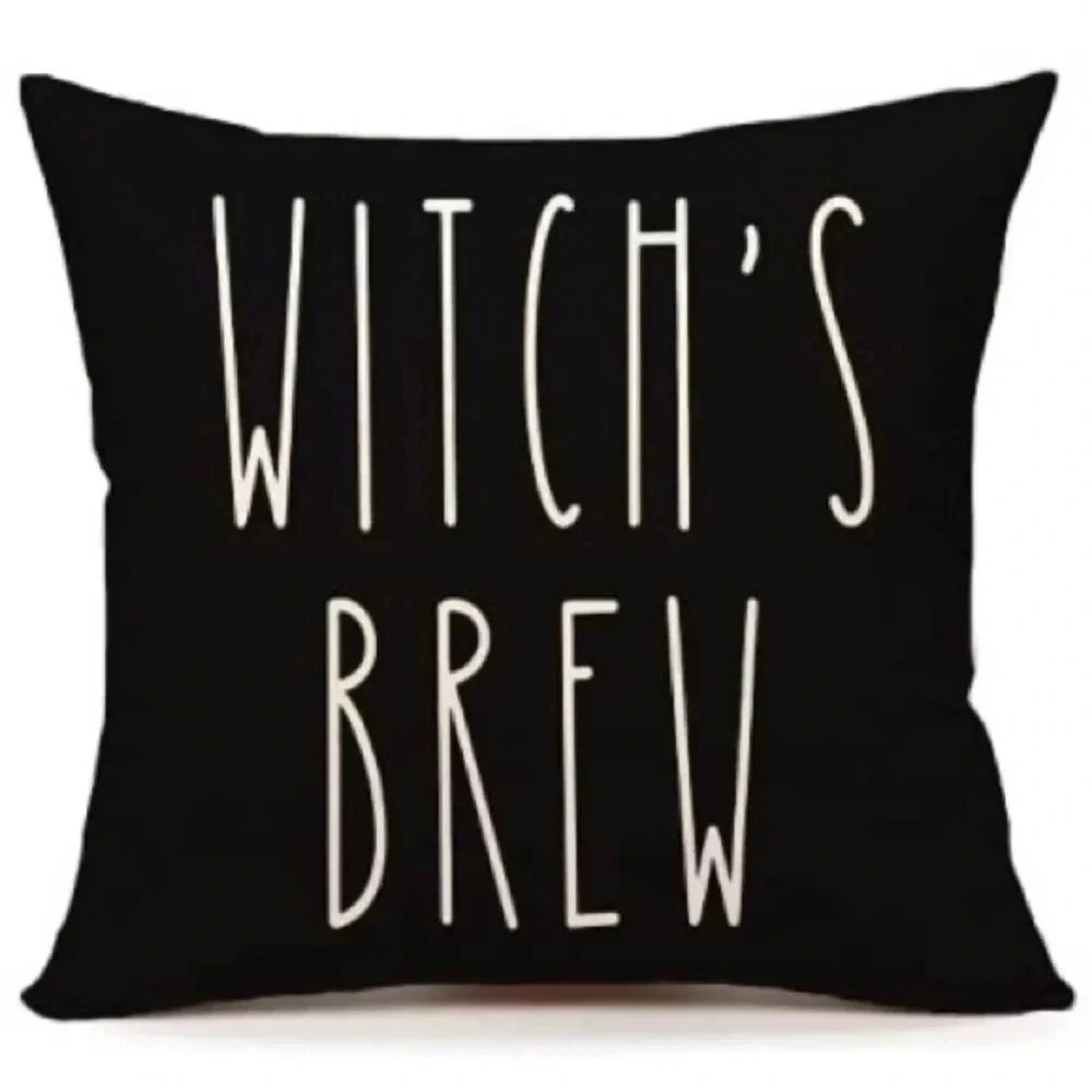 NEW - WITCHES BREW - Large Beautiful Pillow Cover